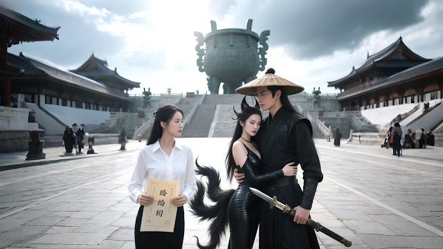 A black-clad youth subdues eight demons to guard the border. unexpectedly, a female ceo comes to bre A black-clad youth subdues eight demons to guard the border. unexpectedly, a female ceo comes to bre