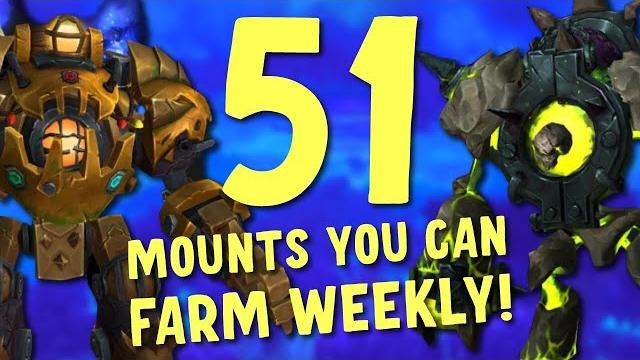 Mounts that you can farm weekly in world of warcraft Mounts that you can farm weekly in world of warcraft