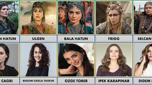 Kurulus osman famous actresses real names and pictures Kurulus osman famous actresses real names and pictures