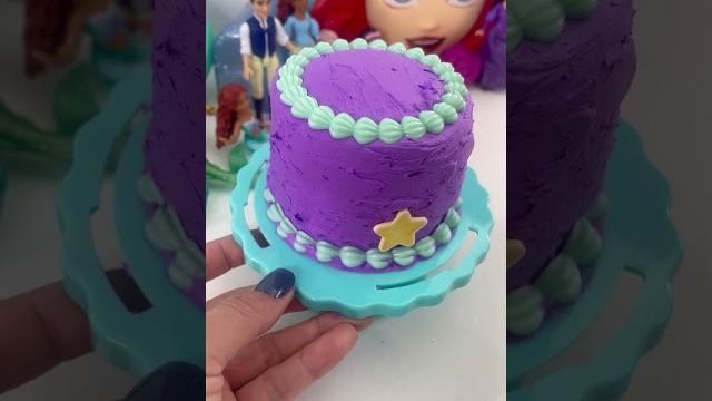 Ariel’s little mermaid diy cake with crafty cakes kit Ariel’s little mermaid diy cake with crafty cakes kit