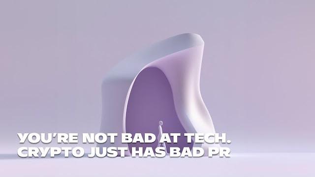 You’re not bad at tech. crypto just has bad pr. You’re not bad at tech. crypto just has bad pr.