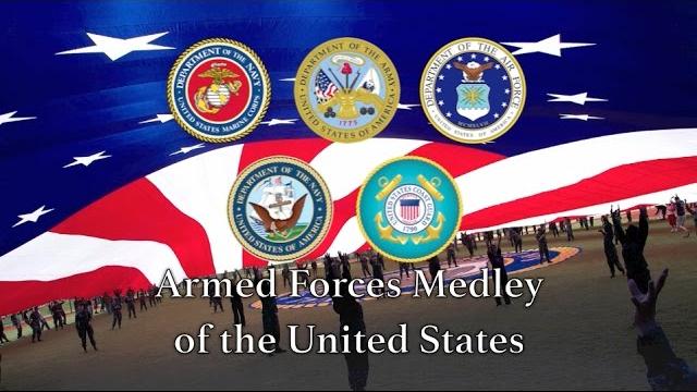 Us military songs: united states armed forces medley Us military songs: united states armed forces medley