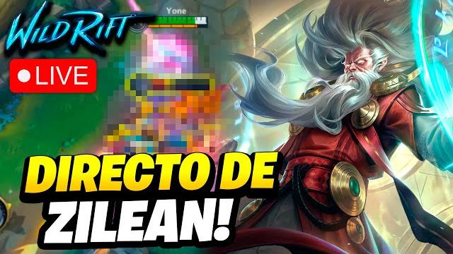 ¡primer directo de zilean! esta rotisimo! | wild rift ¡primer directo de zilean! esta rotisimo! | wild rift