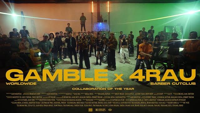Gamble worldwide x 4rau barber cutclub Gamble worldwide x 4rau barber cutclub