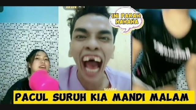 Kia dan pacul pk celen mandi yg basah malah penonton Kia dan pacul pk celen mandi yg basah malah penonton