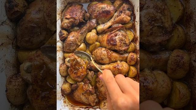 One pan chicken & potatoes | feelgoodfoodie One pan chicken & potatoes | feelgoodfoodie