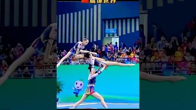 The highest realm of rhythmic gymnastics! #gymnastics #martialarts艺术体操的最高境界,果然有功夫的民族就是不一样!#体操#功夫#冠军 The highest realm of rhythmic gymnastics! #gymnastics #martialarts艺术体操的最高境界,果然有功夫的民族就是不一样!#体操#功夫#冠军