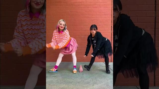 Thing shook that thang! ️ #wednesdayaddams #enid #results #dance Thing shook that thang! ️ #wednesdayaddams #enid #results #dance