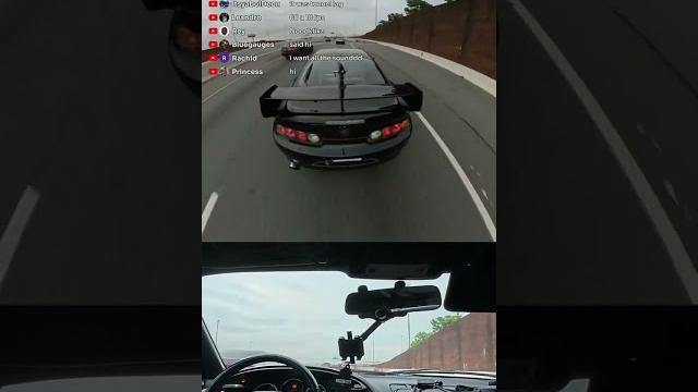 Toyota supra - cloudy irl cruise Toyota supra - cloudy irl cruise