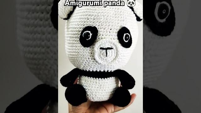Amigurumi panda .dm to order. #crochet #amigurumi #subscribe #youtuber #panda #shortsyoutube Amigurumi panda .dm to order. #crochet #amigurumi #subscribe #youtuber #panda #shortsyoutube