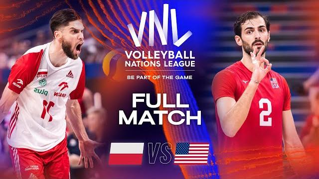 Pol vs usa - gold medal match | men's vnl 2023 | full match Pol vs usa - gold medal match | men's vnl 2023 | full match
