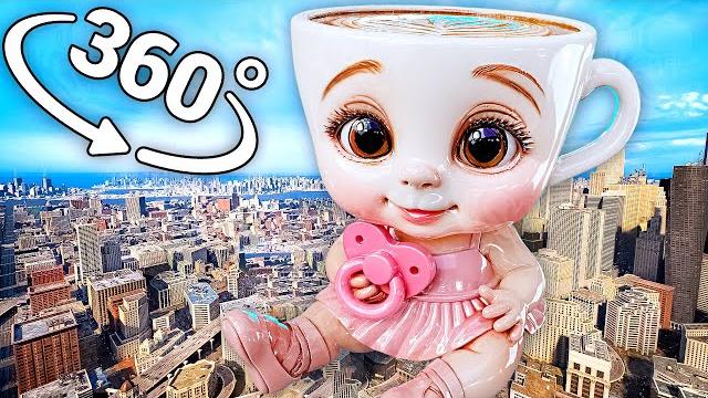 Ballerina cappuccina - evolution in 360° video | vr / 8k | ( ballerina capuchina meme ) Ballerina cappuccina - evolution in 360° video | vr / 8k | ( ballerina capuchina meme )
