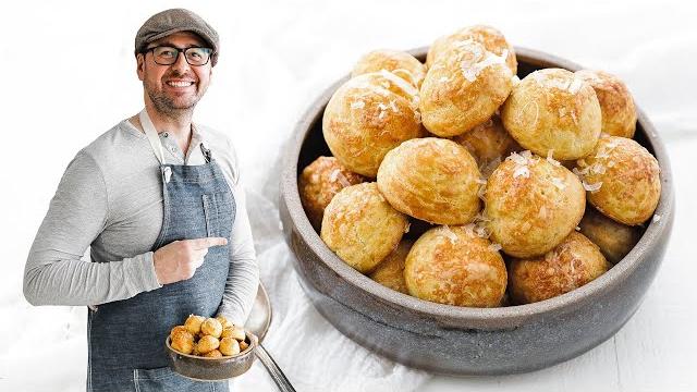 Easy french gougéres recipe Easy french gougéres recipe