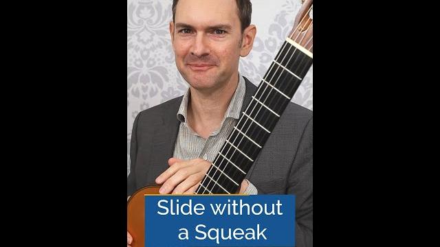 Two ways to slide without string squeaks #shorts Two ways to slide without string squeaks #shorts
