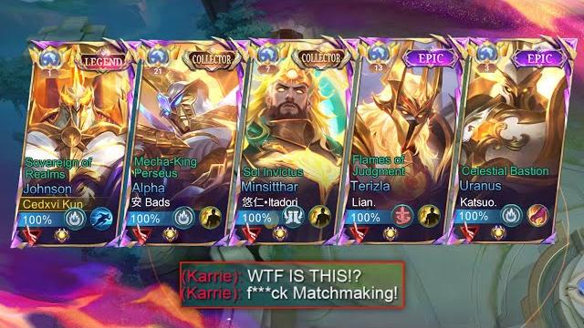 5 man mythological skins in rank!!(totally insane!) 5 man mythological skins in rank!!(totally insane!)