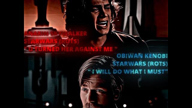 Anakin skywalker vs obi wan kenobi #shorts #starwars Anakin skywalker vs obi wan kenobi #shorts #starwars