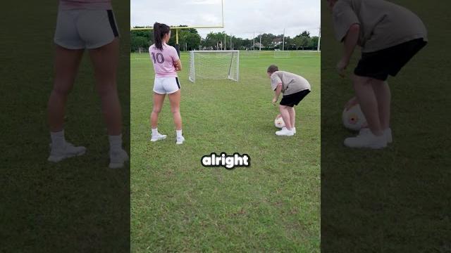 Crossbar soccer challenge️ Crossbar soccer challenge️