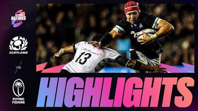 Highlights | scotland v fiji | autumn nations series Highlights | scotland v fiji | autumn nations series