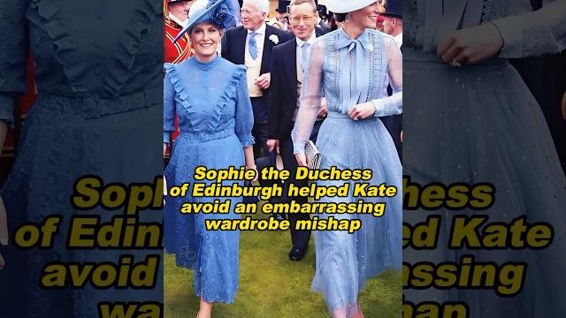 Sophie the duchess of edinburgh helped kate avoid an embarrassing wardrobe mishap#kate #royalfamily Sophie the duchess of edinburgh helped kate avoid an embarrassing wardrobe mishap#kate #royalfamily