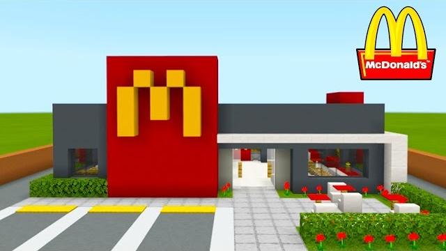 Minecraft tutorial: how to make a modern mcdonalds (restaurant) "2020 city tutorial" Minecraft tutorial: how to make a modern mcdonalds (restaurant) "2020 city tutorial"