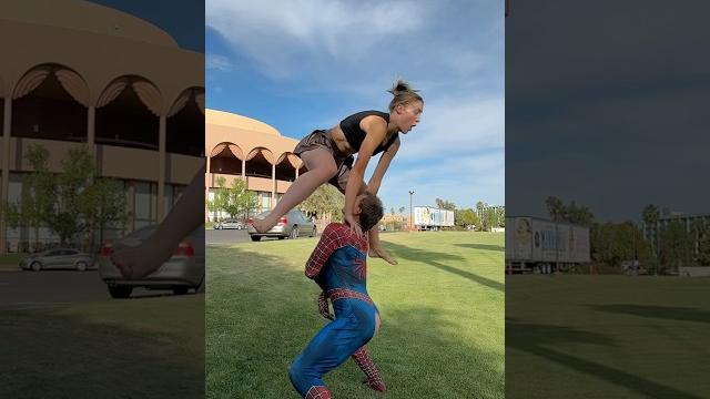 Playing leap frog Playing leap frog