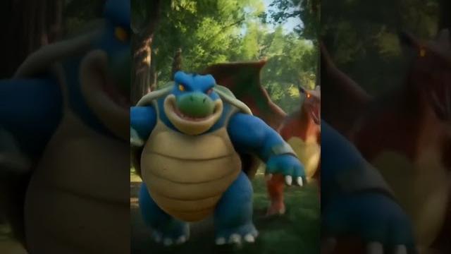 Charizard’s chill interrupted! blastoise’s water blast & epic chase! #charizard #blastoise #pokemon Charizard’s chill interrupted! blastoise’s water blast & epic chase! #charizard #blastoise #pokemon