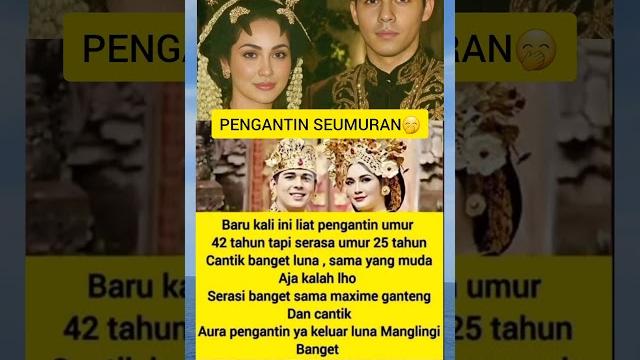 Luna maya dan maxime keliatan seperti seumuran #luna #maxime Luna maya dan maxime keliatan seperti seumuran #luna #maxime