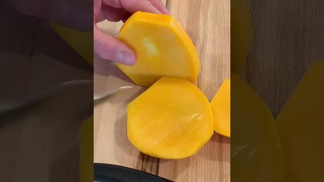 How to peel and cut a mango #mango How to peel and cut a mango #mango