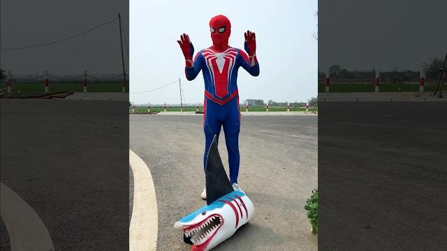 Spiderman chooses chainsaw toy | marvel real life Spiderman chooses chainsaw toy | marvel real life