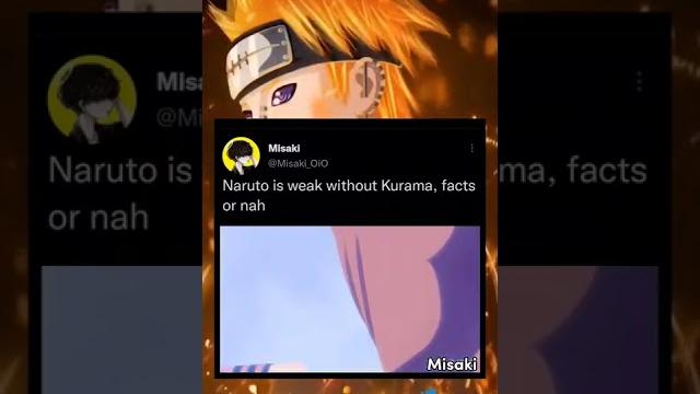 Naruto is weak without kurama, facts or nah #shorts Naruto is weak without kurama, facts or nah #shorts