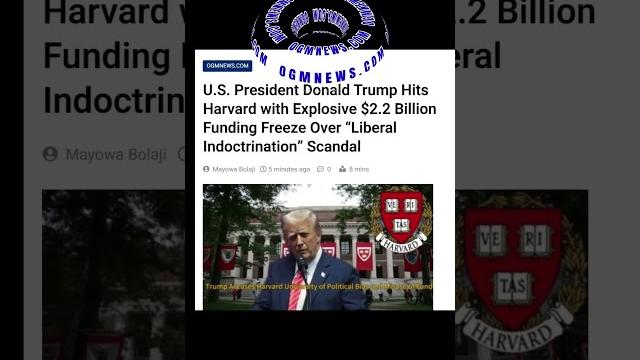 Trump accuses harvard of political bias and misuse of funds #breakingnews #viralnews #conservatives Trump accuses harvard of political bias and misuse of funds #breakingnews #viralnews #conservatives