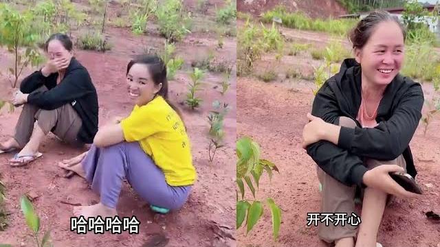 小陈的老挝媳妇儿 马上要建新房 大嫂二嫂很开心 小陈的老挝媳妇儿 马上要建新房 大嫂二嫂很开心