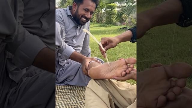 Asmr feet tickle therapy #asmr Asmr feet tickle therapy #asmr