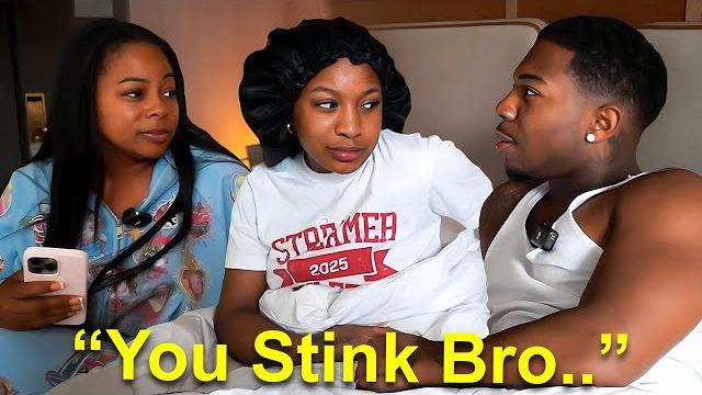 Being brutally honest with my mom and brooklyn.. Being brutally honest with my mom and brooklyn..