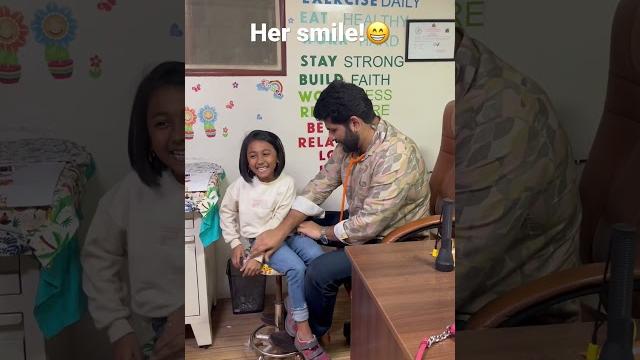 Sweet smile! #vaccination #painless #cute #girl Sweet smile! #vaccination #painless #cute #girl