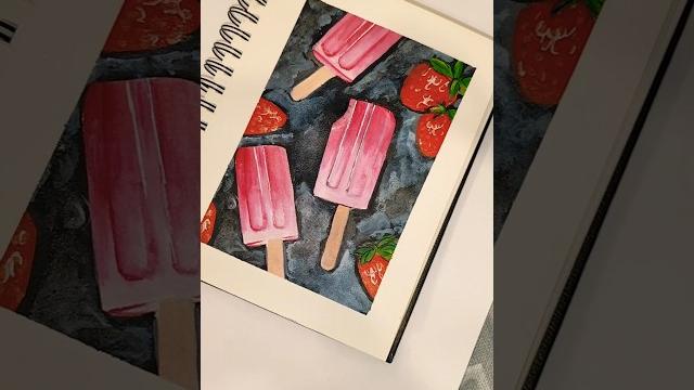 "happiness is.... eating ice cream on a hot day " #art #painting #asthetic #summer #acrylicpainting "happiness is.... eating ice cream on a hot day " #art #painting #asthetic #summer #acrylicpainting