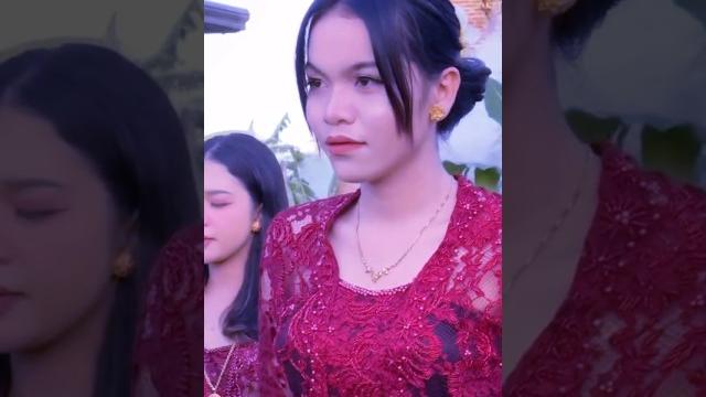 Kebaya merah cantik#shorts Kebaya merah cantik#shorts