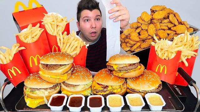 $100 worth of mcdonald's • mukbang $100 worth of mcdonald's • mukbang