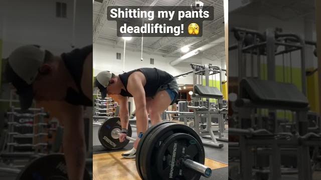 Pooped my pants deadlifting, thought everyone should see that gym days ain’t always perfect #shorts Pooped my pants deadlifting, thought everyone should see that gym days ain’t always perfect #shorts