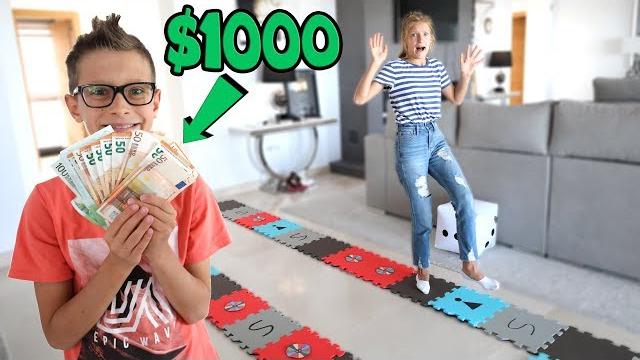 Giant board game challenge!!! winner gets $1000!!!!!! Giant board game challenge!!! winner gets $1000!!!!!!