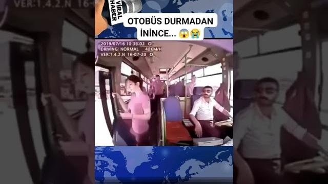 Otobüste korku dolu anlar Otobüste korku dolu anlar