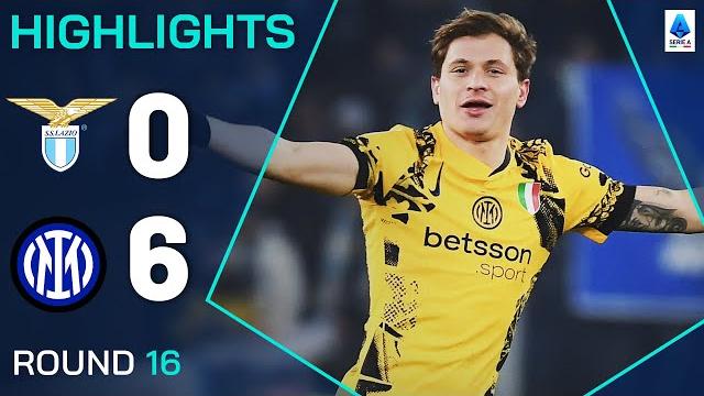 Lazio-inter 0-6 | highlights | inter dismantle lazio in six-goal thrashing | serie a 2024/25 Lazio-inter 0-6 | highlights | inter dismantle lazio in six-goal thrashing | serie a 2024/25