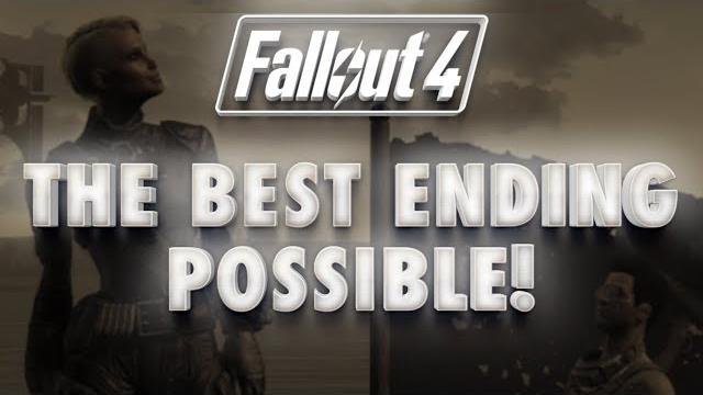 Fallout 4 best "good ending" possible: peace between railroad, brotherhood and minutemen Fallout 4 best "good ending" possible: peace between railroad, brotherhood and minutemen
