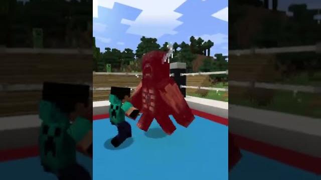 Herobrine vs warden .....#shorts #minecraft #warden Herobrine vs warden .....#shorts #minecraft #warden
