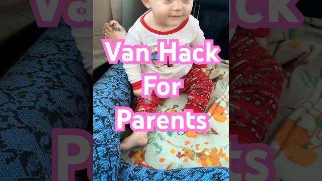 Van hack for parents!! #vanlife Van hack for parents!! #vanlife
