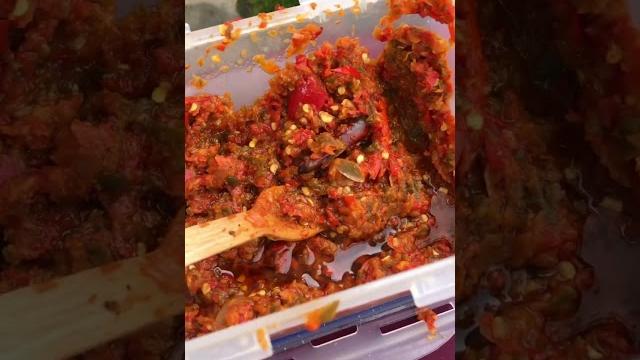 Sambal sauce! indonesian sauce! super yummy! #sambal #indonesianfood #thisisindonesia #sauce Sambal sauce! indonesian sauce! super yummy! #sambal #indonesianfood #thisisindonesia #sauce