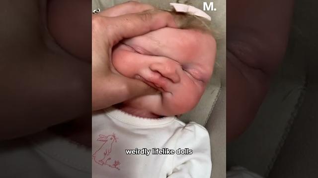 These wildly realistic baby dolls are causing drama on tiktok These wildly realistic baby dolls are causing drama on tiktok