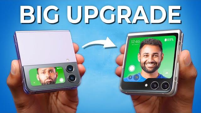Samsung z flip 5 - biggest upgrade ever. Samsung z flip 5 - biggest upgrade ever.