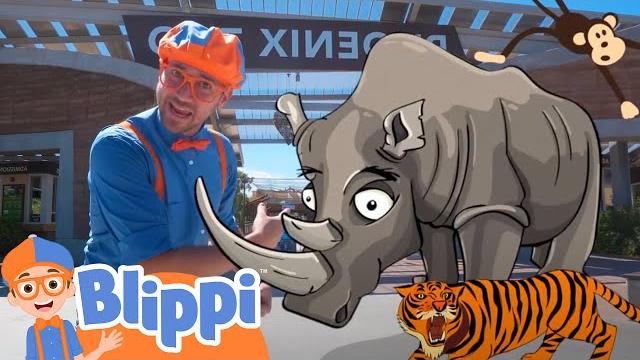 Blippi visits the zoo | learning zoo animals for kids | educational videos for toddlers Blippi visits the zoo | learning zoo animals for kids | educational videos for toddlers
