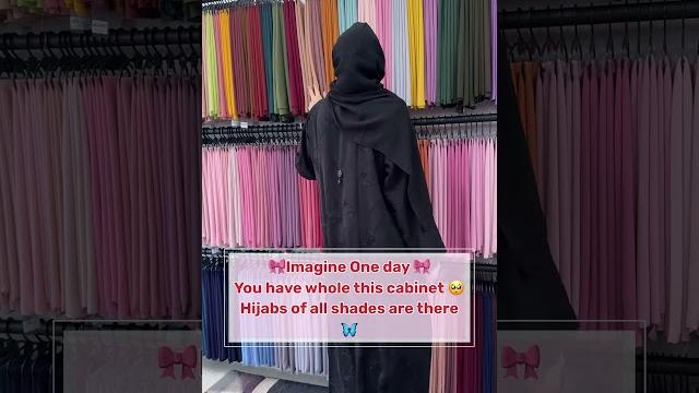 Hijab lover’s dream closet – just imagine! | hijab closet | hijab collection | rf abayas Hijab lover’s dream closet – just imagine! | hijab closet | hijab collection | rf abayas
